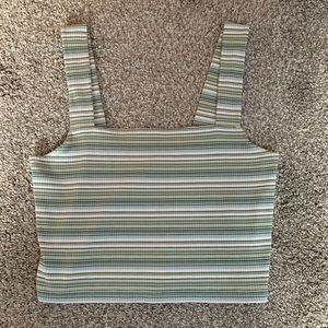 American Eagle sage green tank top